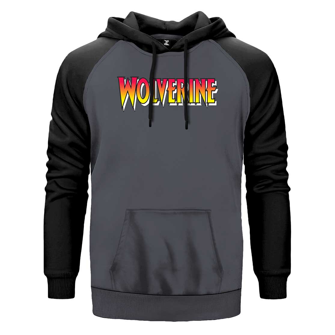 Wolverine Color Text Çift Renk Reglan Kol Sweatshirt