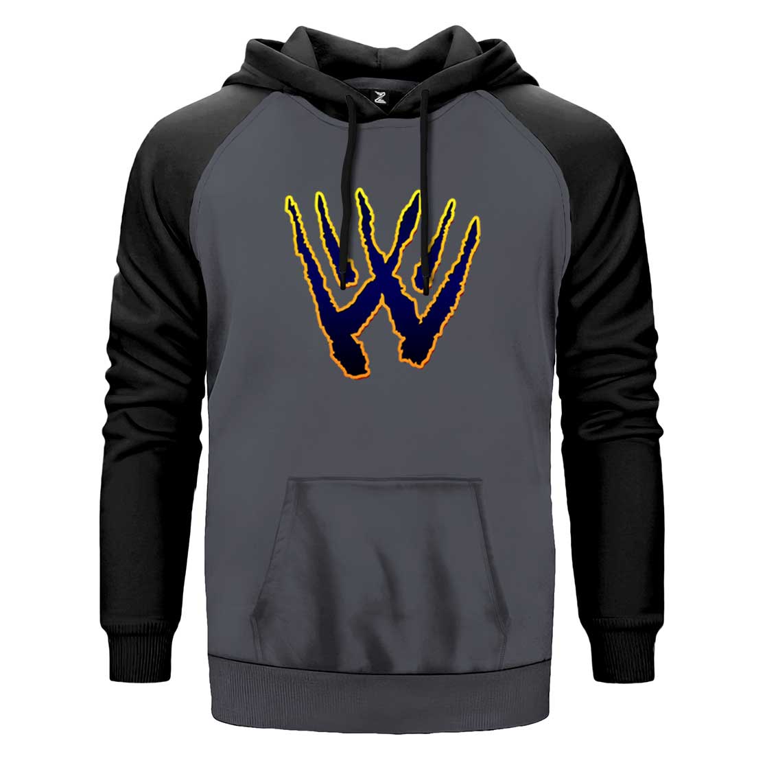 Wolverine Logo Çift Renk Reglan Kol Sweatshirt