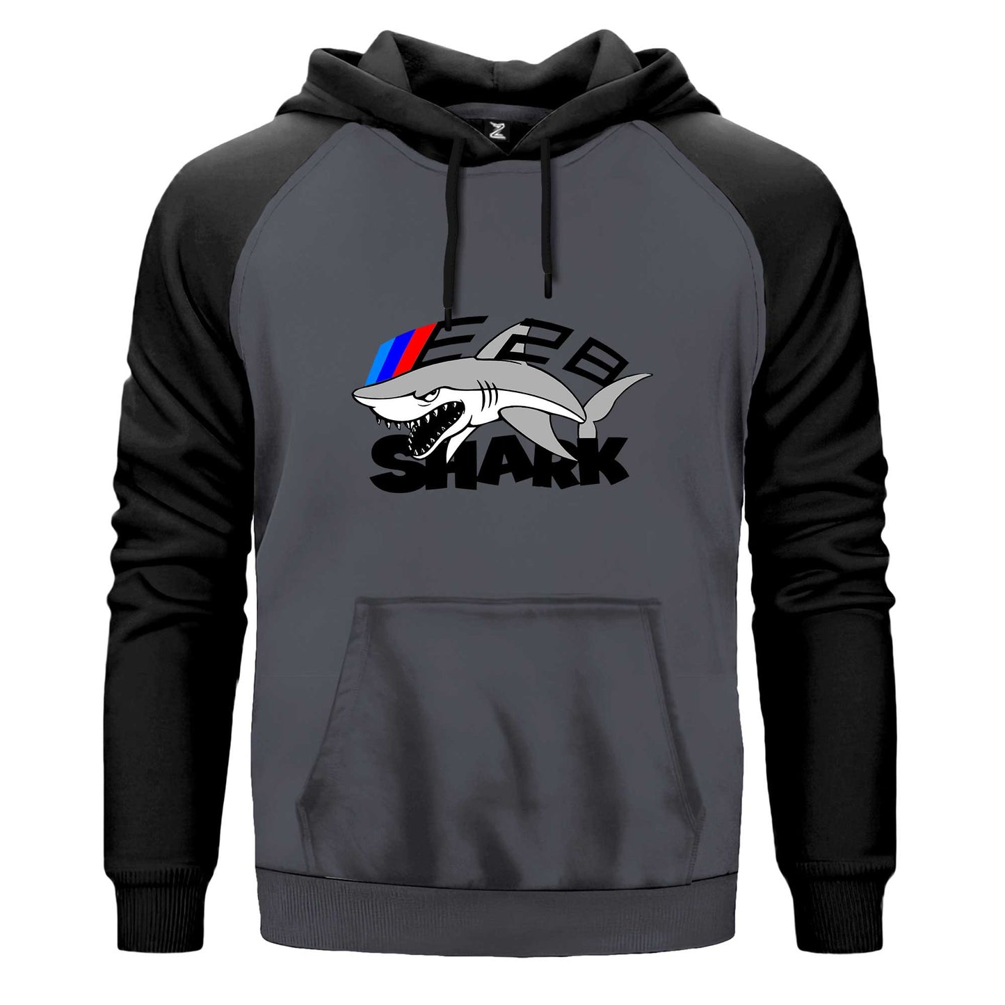 Bmw E28 Shark Çift Renk Reglan Kol Sweatshirt Kapşonlu