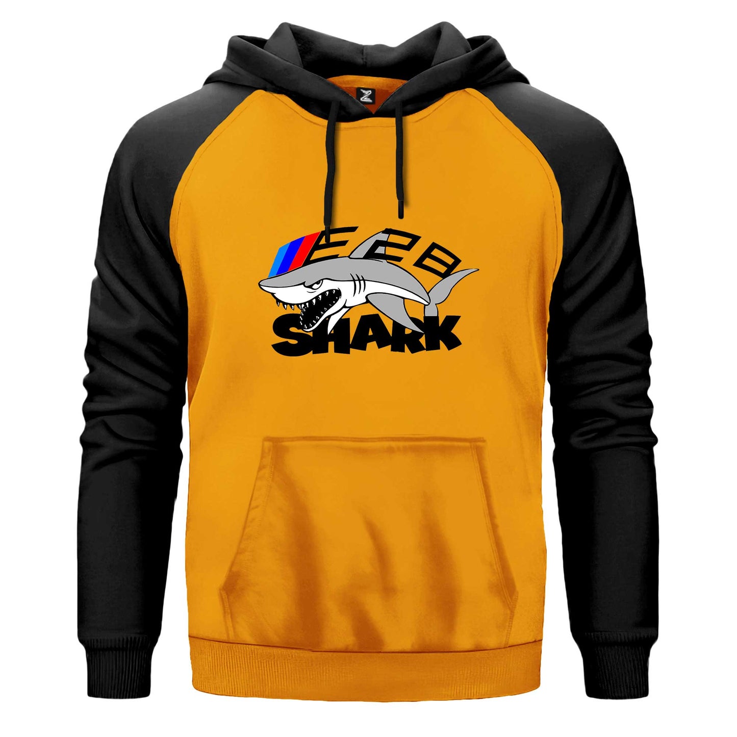 Bmw E28 Shark Çift Renk Reglan Kol Sweatshirt Kapşonlu