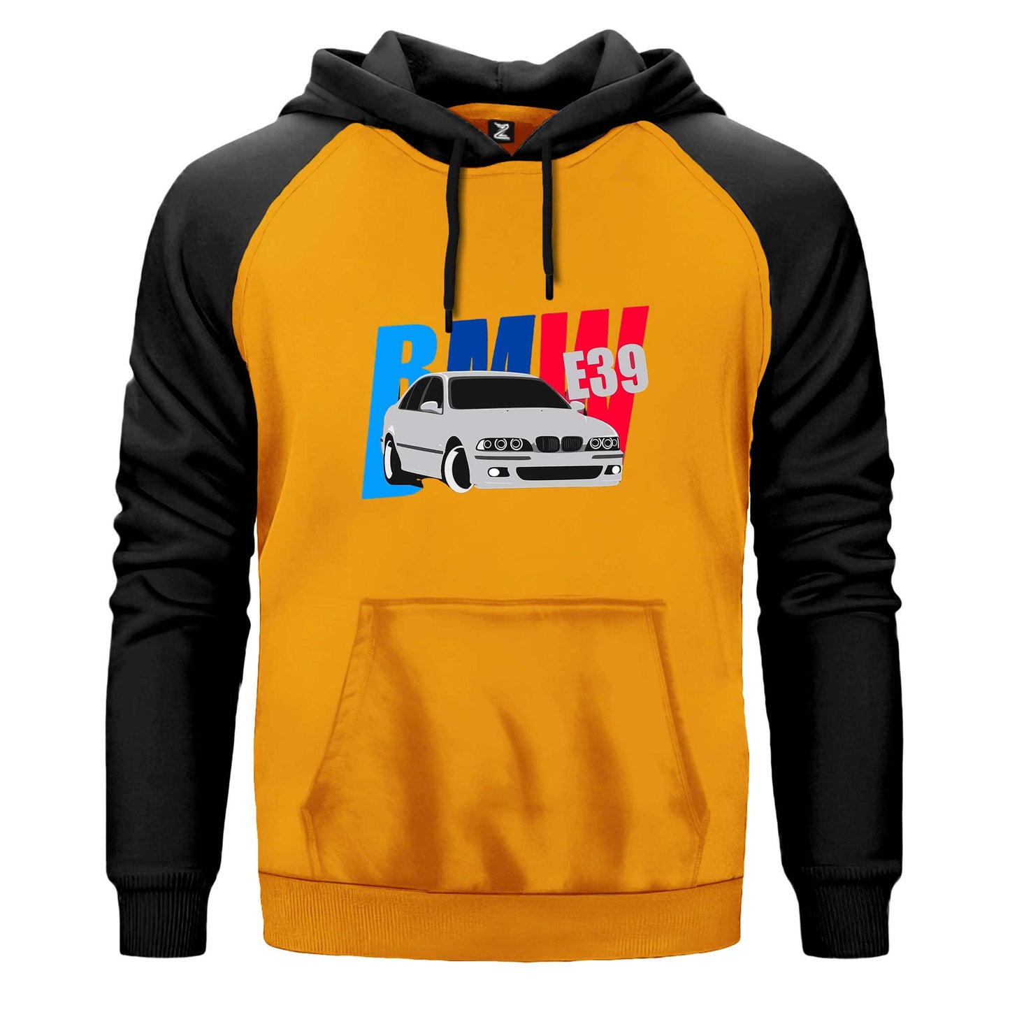 Bmw E39 Sport Çift Renk Reglan Kol Sweatshirt Kapşonlu