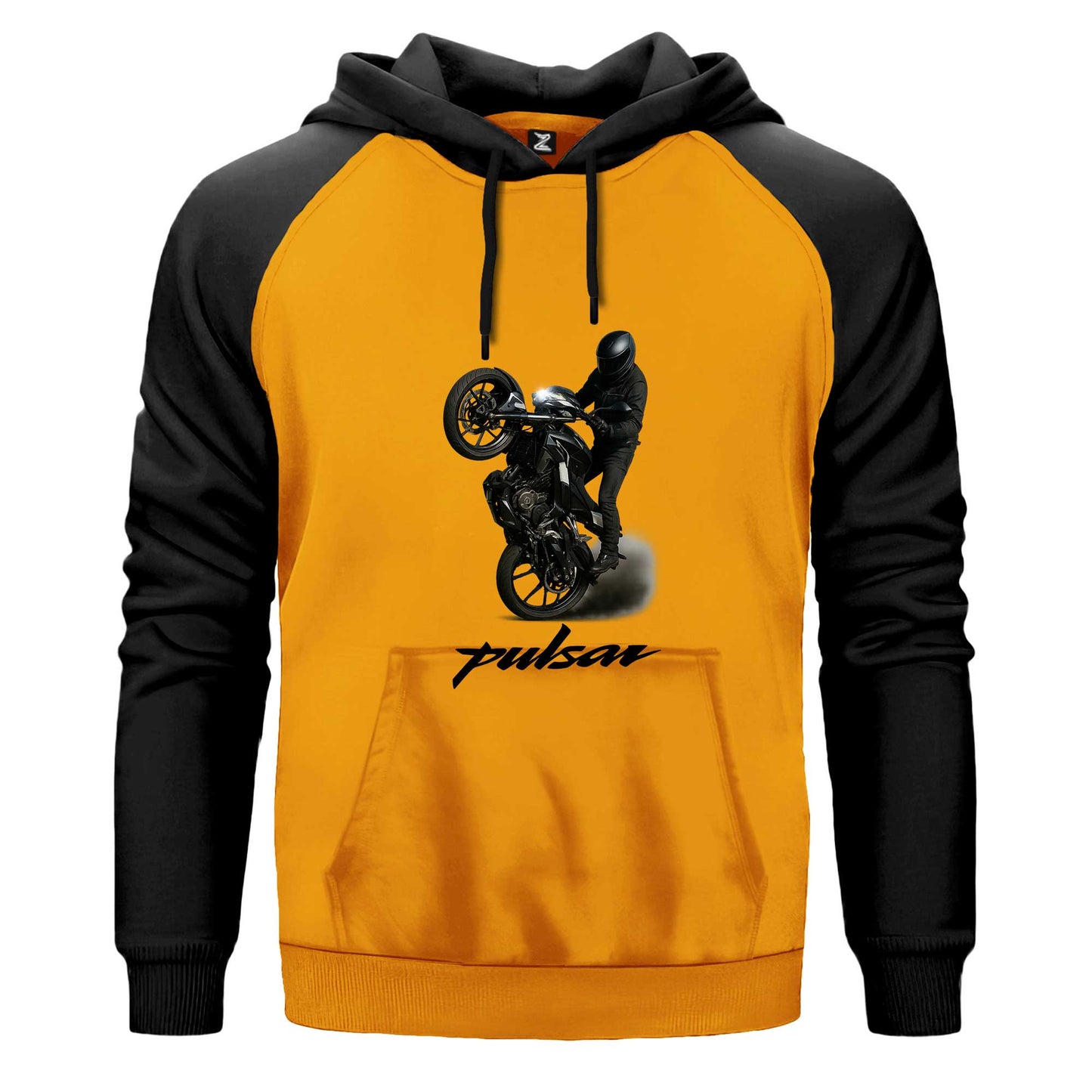 Pulsar NS200 Bike Çift Renk Reglan Kol Sweatshirt Kapşonlu
