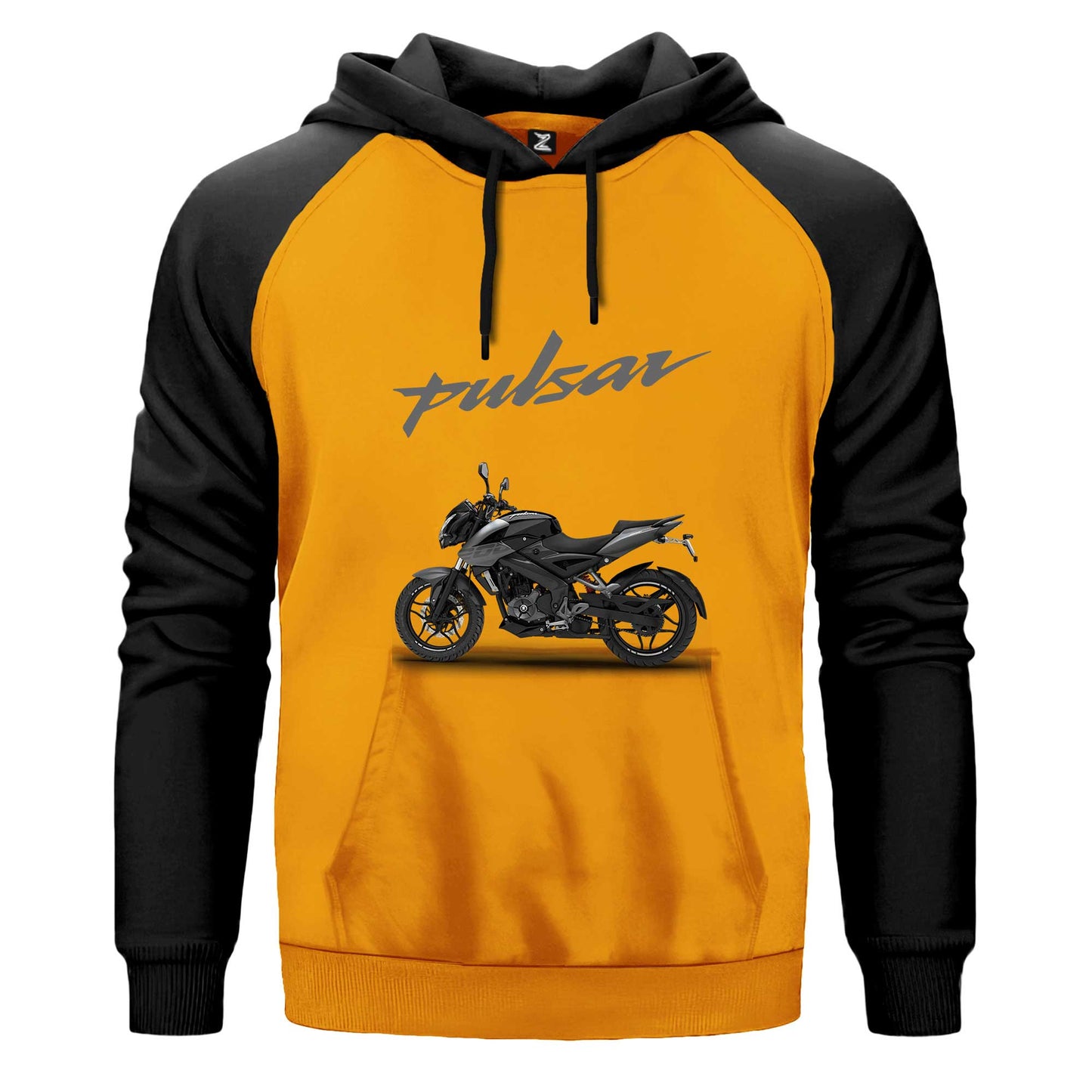 Pulsar NS200 Moto Çift Renk Reglan Kol Sweatshirt Kapşonlu