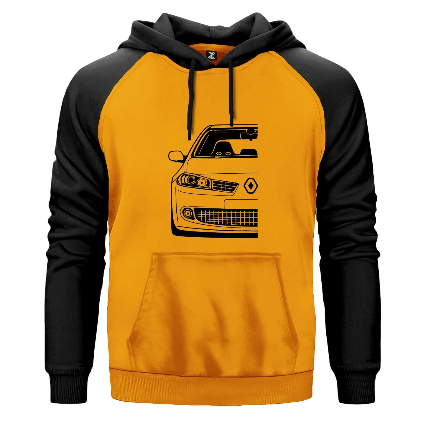 Renault Megane 2 Çift Renk Reglan Kol Sweatshirt Kapşonlu