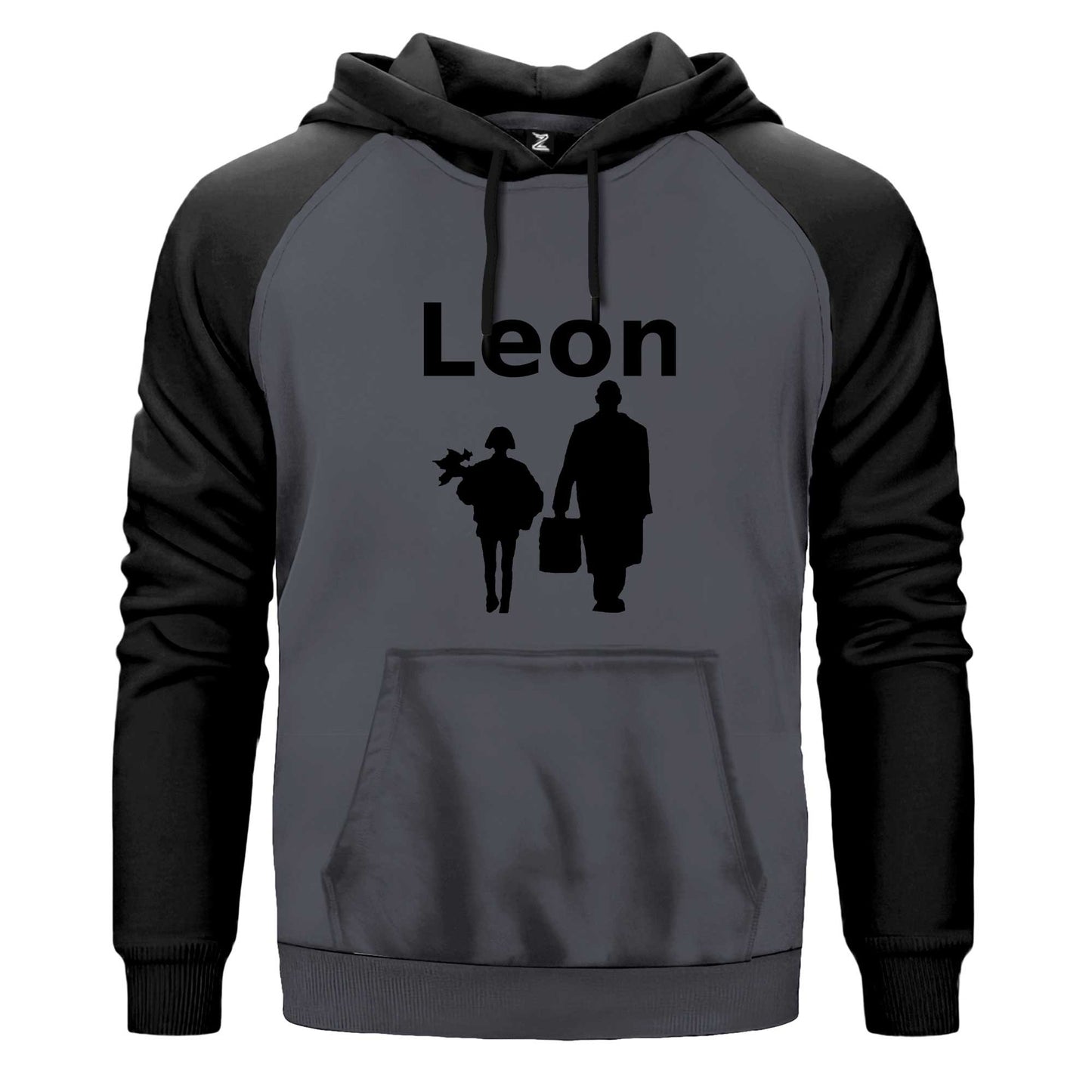 Leon The Professional Renkli Reglan Kol Sweatshirt Kapşonlu