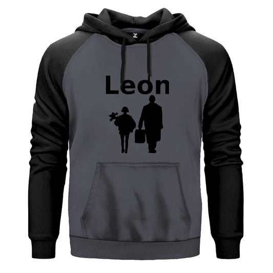 Leon The Professional Renkli Reglan Kol Sweatshirt Kapşonlu