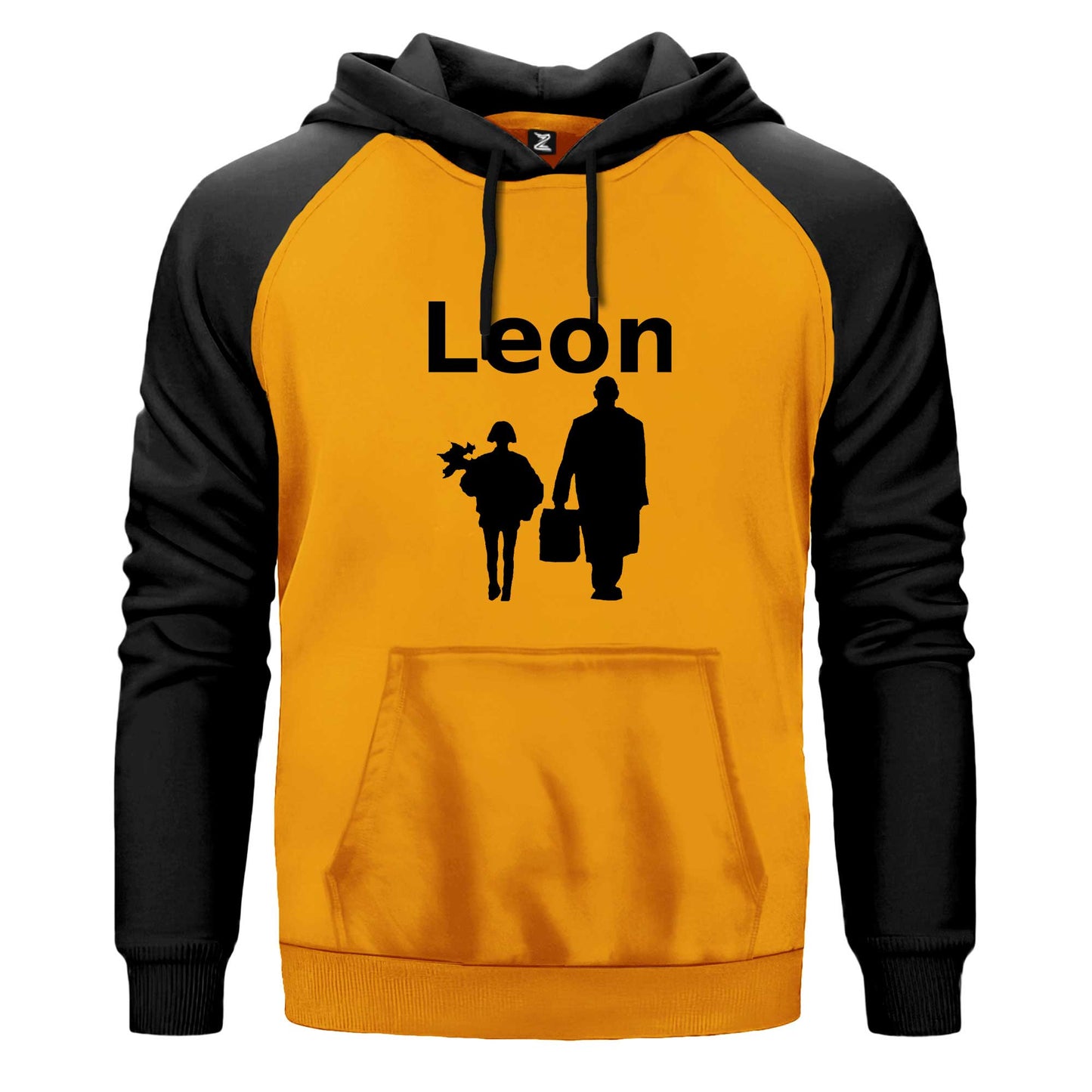 Leon The Professional Renkli Reglan Kol Sweatshirt Kapşonlu