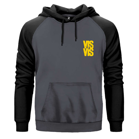 Vis A Vis Logo Renkli Reglan Kol Sweatshirt Kapşonlu