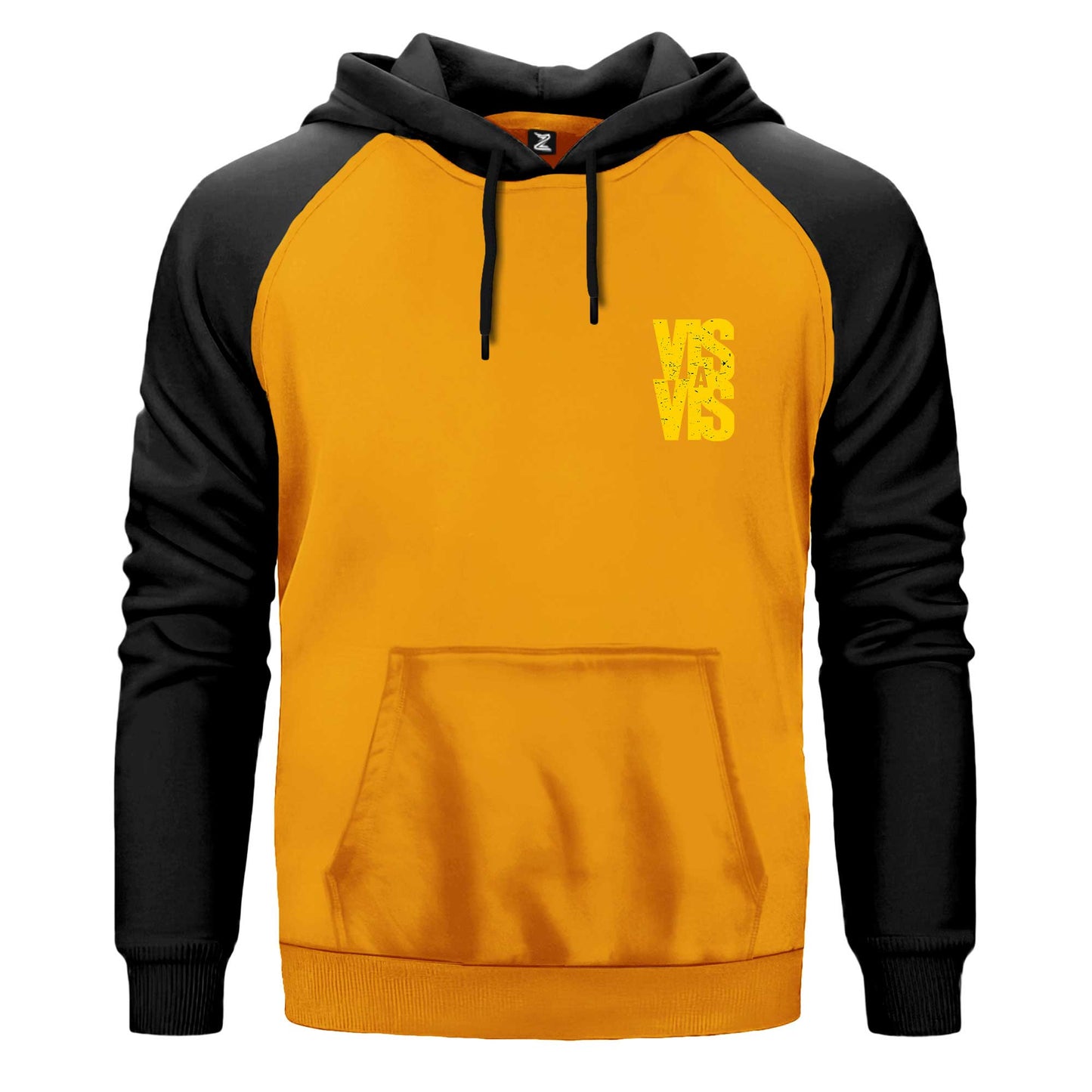 Vis A Vis Logo Renkli Reglan Kol Sweatshirt Kapşonlu