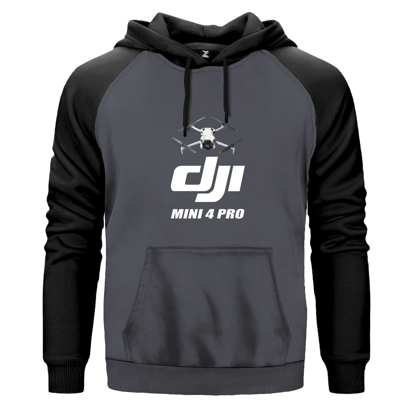 Dji Mini 4 Pro Renkli Reglan Kol Sweatshirt Kapşonlu