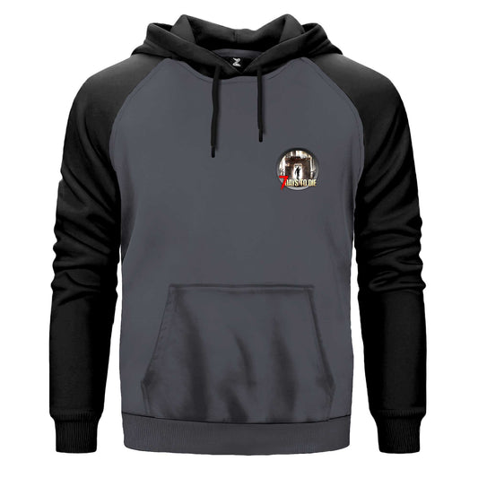 7 Days To Die Icon Renkli Reglan Kol Sweatshirt Kapşonlu