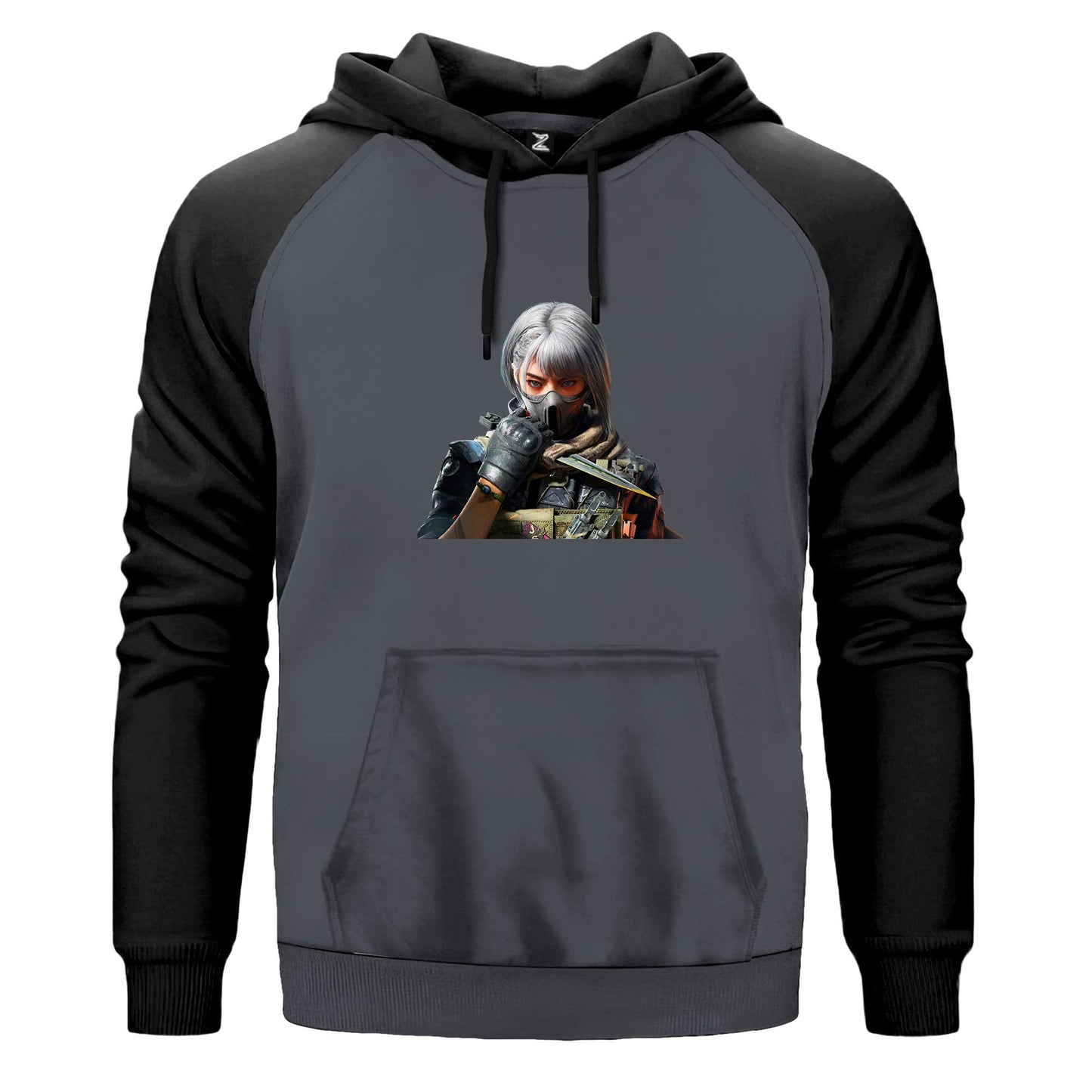 Delta Force Hawkops Ackclaw Renkli Reglan Kol Sweatshirt Kapşonlu