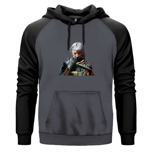 Delta Force Hawkops Ackclaw Renkli Reglan Kol Sweatshirt Kapşonlu