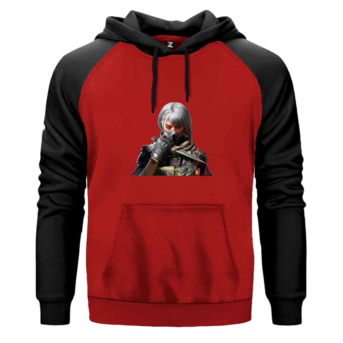 Delta Force Hawkops Ackclaw Renkli Reglan Kol Sweatshirt Kapşonlu