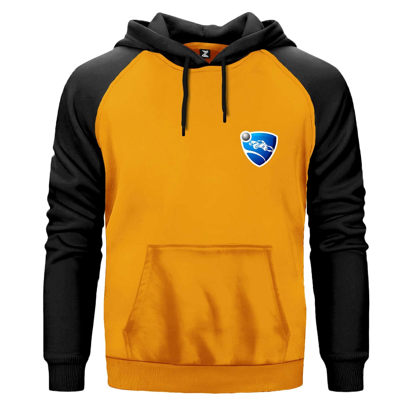 Rocket League Amblem Renkli Reglan Kol Sweatshirt Kapşonlu