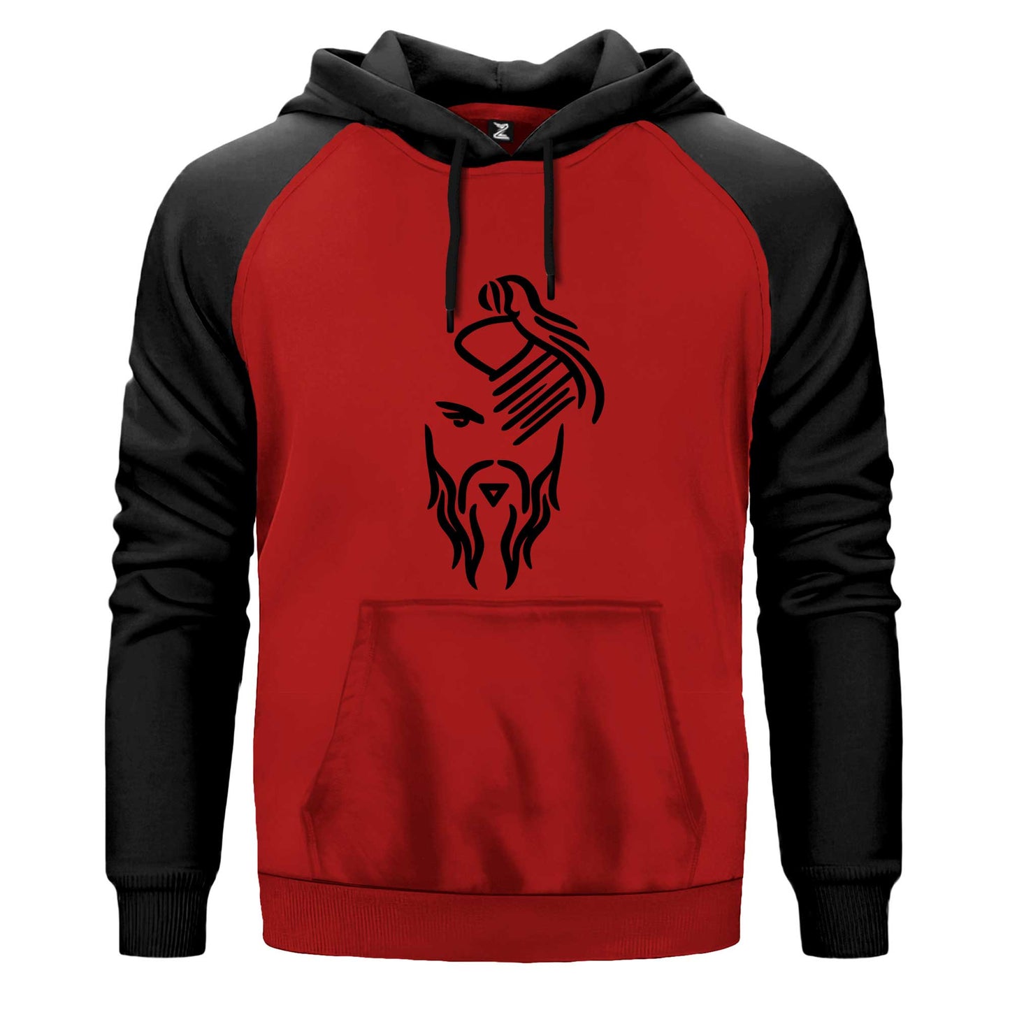 Hayko Cepkin Yeni Logo Black Siyah Fermuarlı Kapşonlu Sweatshirt