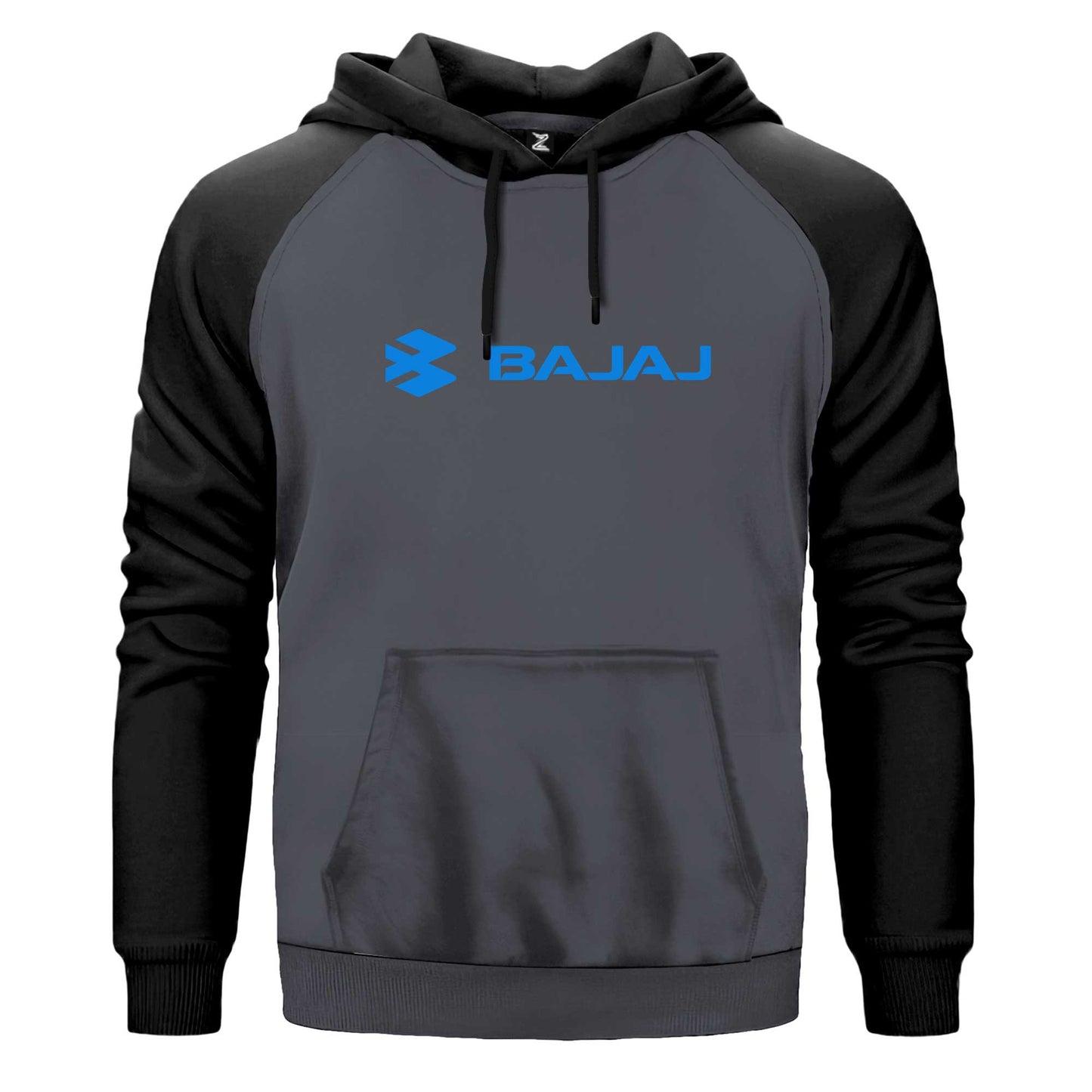 Bajaj Logo 2 Renkli Reglan Kol Sweatshirt Kapşonlu