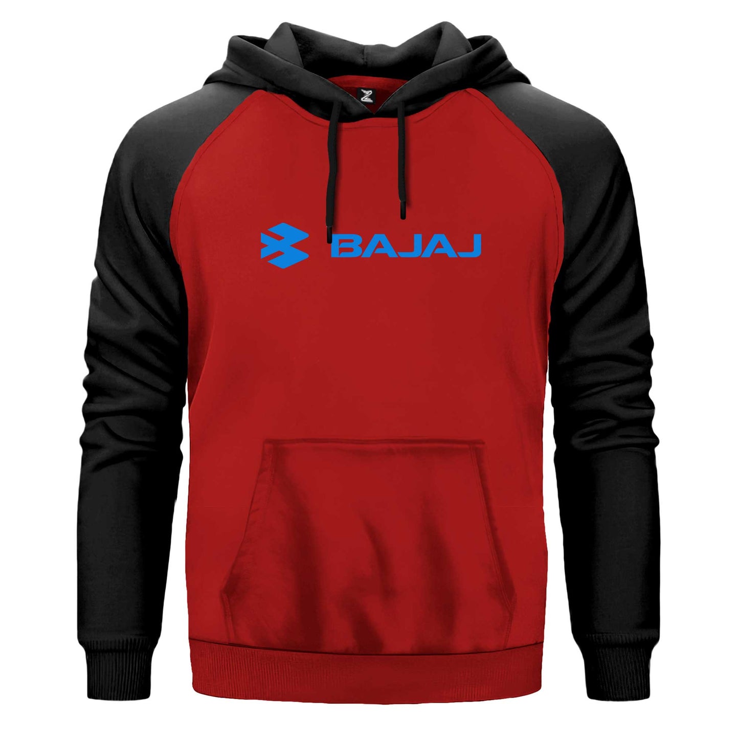 Bajaj Logo 2 Renkli Reglan Kol Sweatshirt Kapşonlu