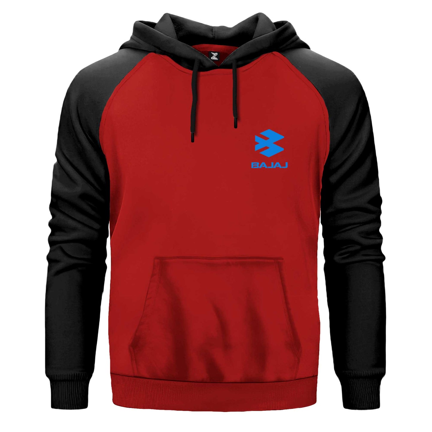 Bajaj Logo 1 Renkli Reglan Kol Sweatshirt Kapşonlu