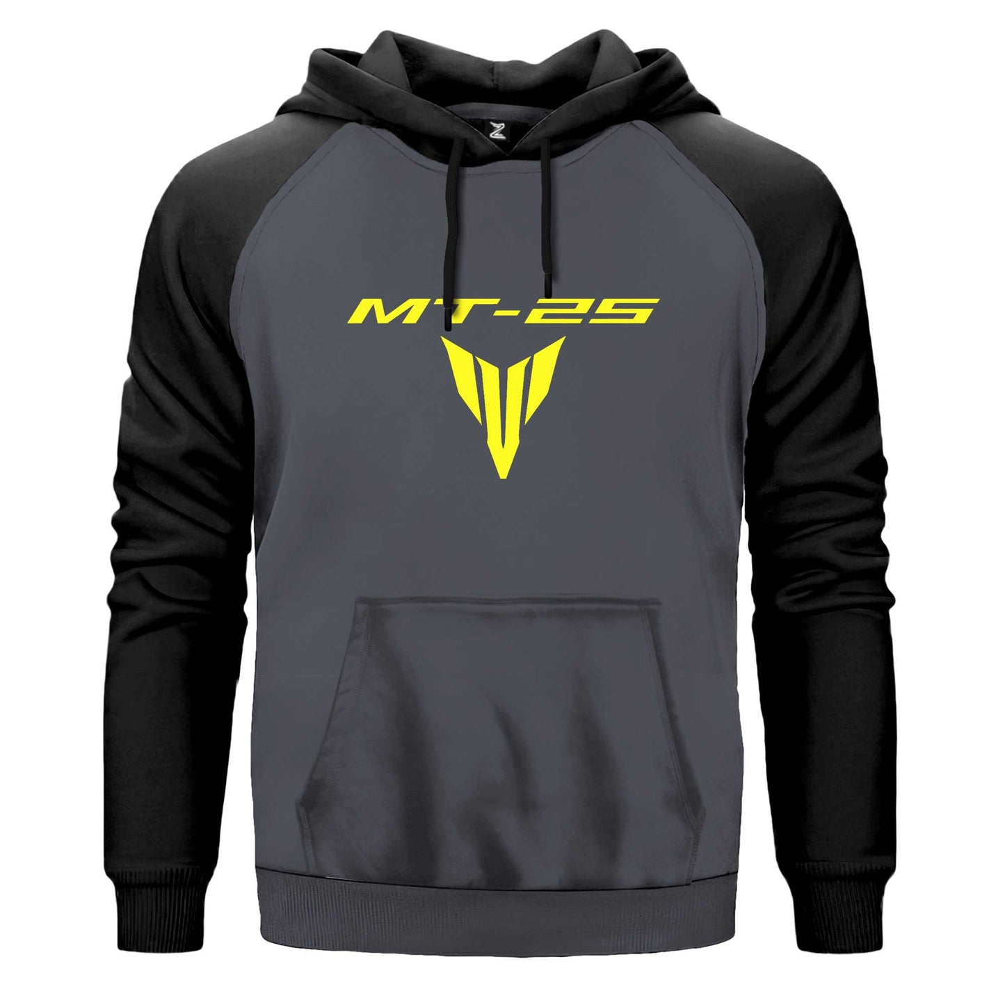 Yamaha MT 25 Logo Renkli Reglan Kol Sweatshirt Kapşonlu