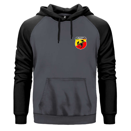 Abarth Logo Renkli Reglan Kol Sweatshirt Kapşonlu