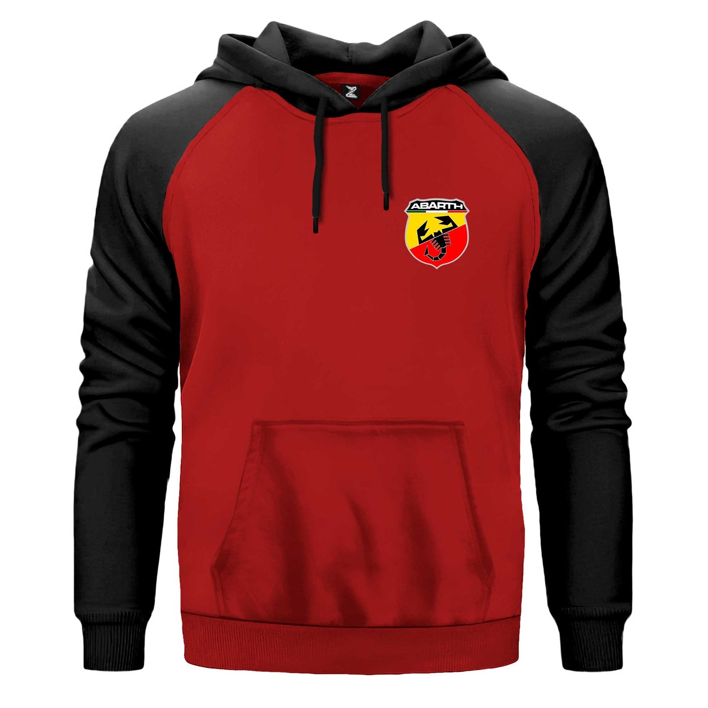 Abarth Logo Renkli Reglan Kol Sweatshirt Kapşonlu