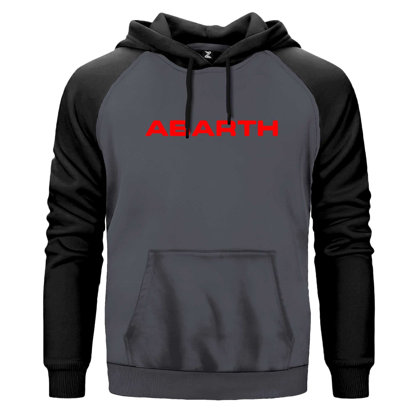 Abarth Text Line Renkli Reglan Kol Sweatshirt Kapşonlu