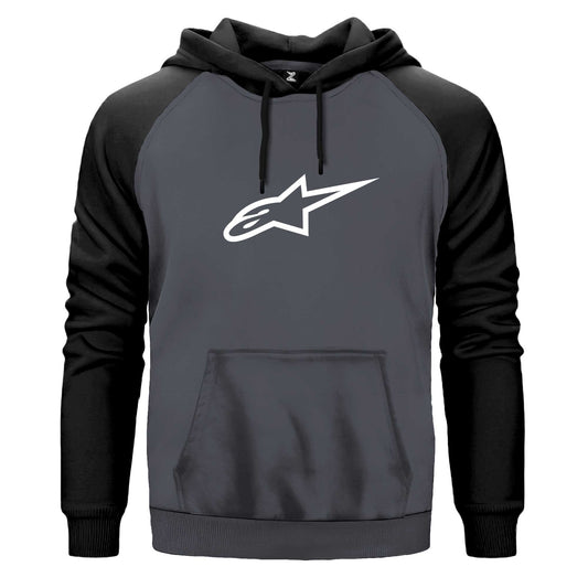 Alpinestars White Logo Renkli Reglan Kol Sweatshirt Kapşonlu