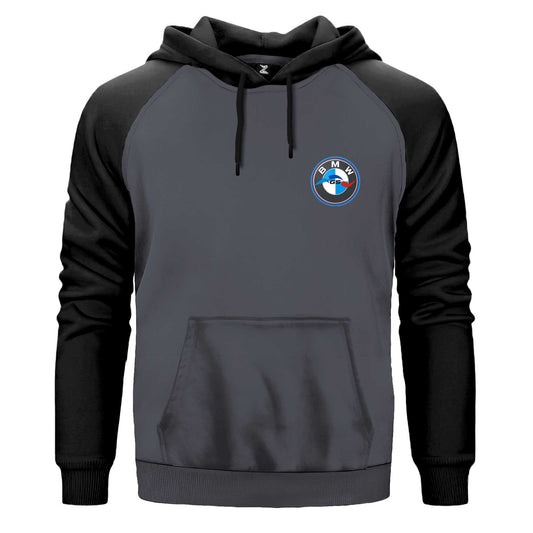 Bmw GS Logo Renkli Reglan Kol Sweatshirt Kapşonlu