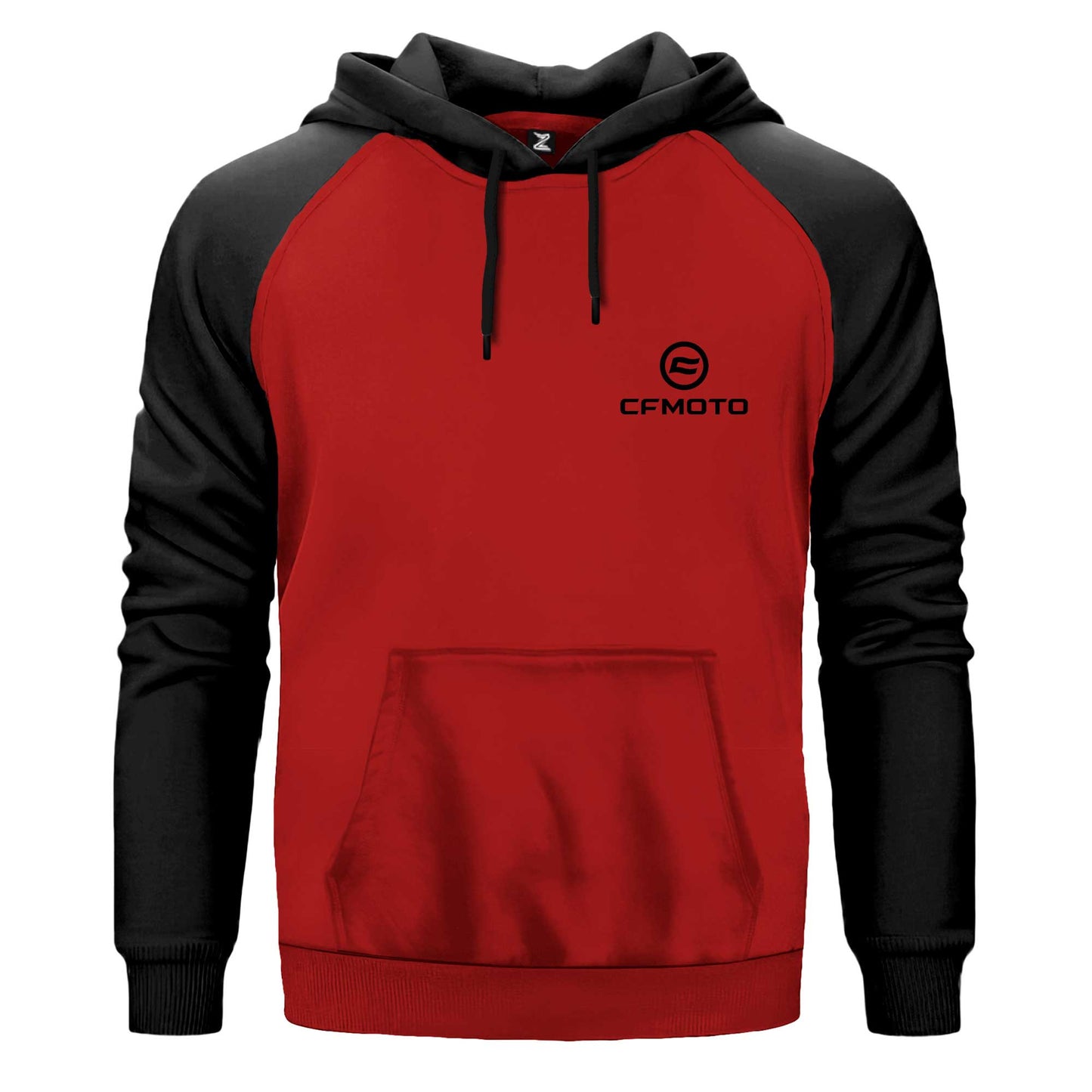 CFMOTO Logo Renkli Reglan Kol Sweatshirt Kapşonlu