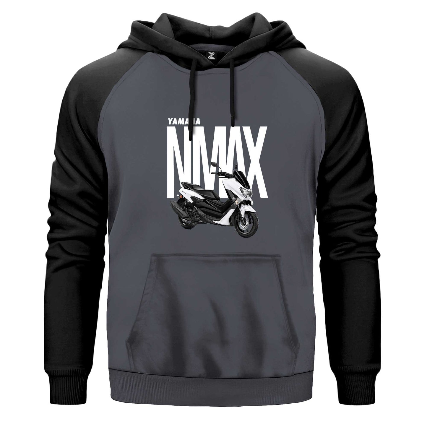 Yamaha Nmax Renkli Reglan Kol Sweatshirt Kapşonlu