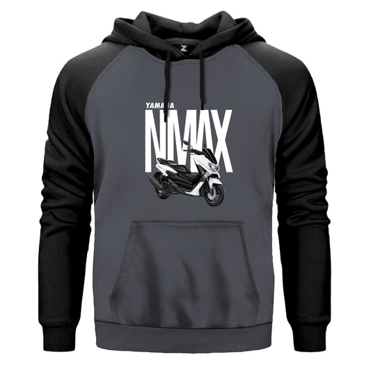 Yamaha Nmax Renkli Reglan Kol Sweatshirt Kapşonlu