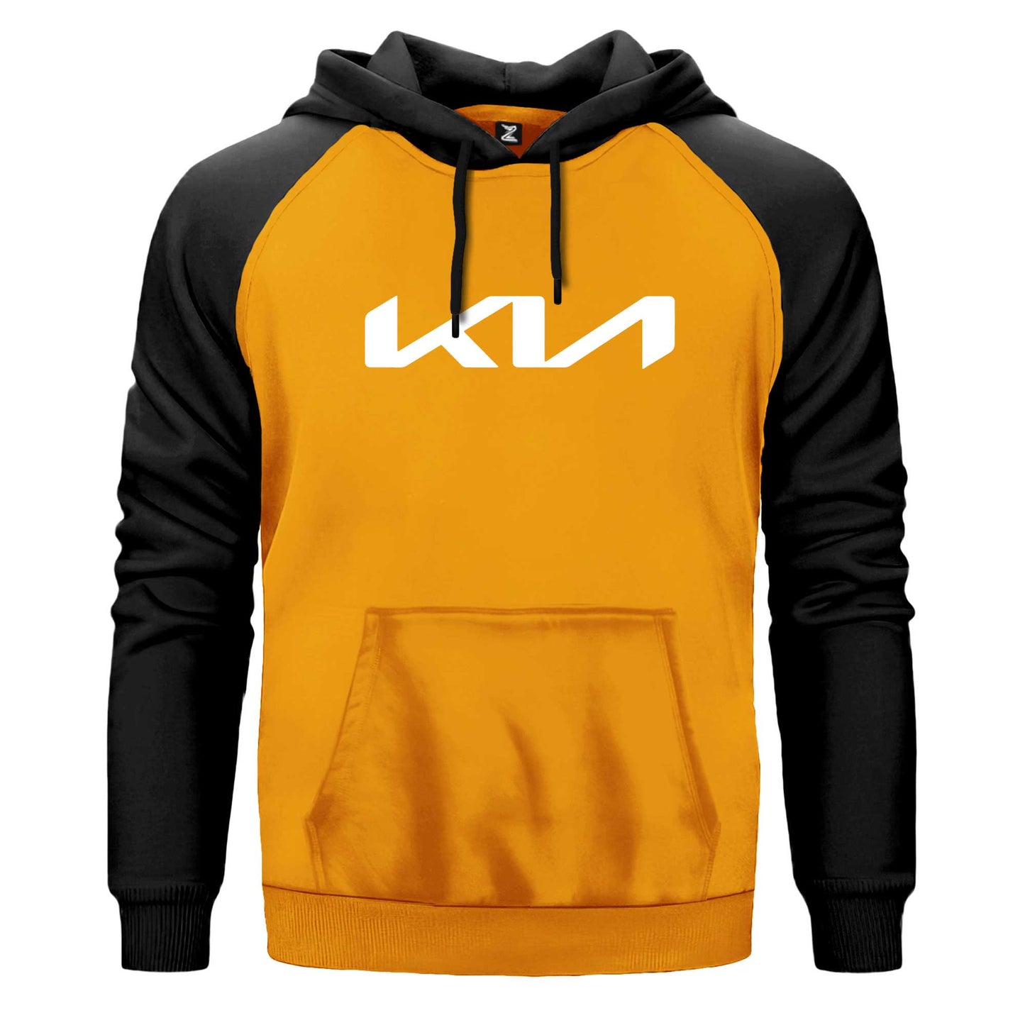 Kia New Logo Renkli Reglan Kol Sweatshirt Kapşonlu