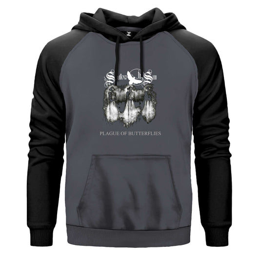 Swallow The Sun Plague Of Legends Renkli Reglan Kol Sweatshirt Kapşonlu