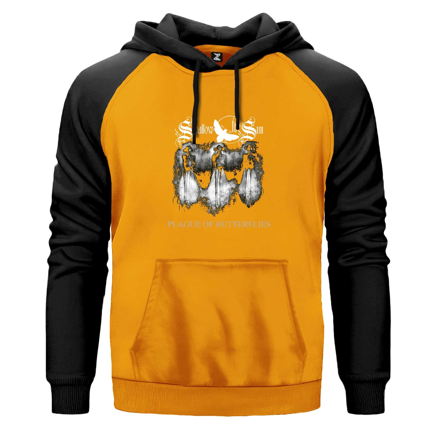 Swallow The Sun Plague Of Legends Renkli Reglan Kol Sweatshirt Kapşonlu