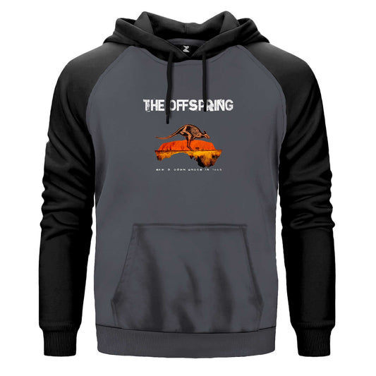 The Offspring Raw & Down Renkli Reglan Kol Sweatshirt Kapşonlu