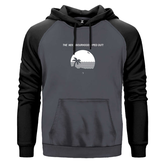 The Neighbourhood Wiped Out Renkli Reglan Kol Sweatshirt Kapşonlu