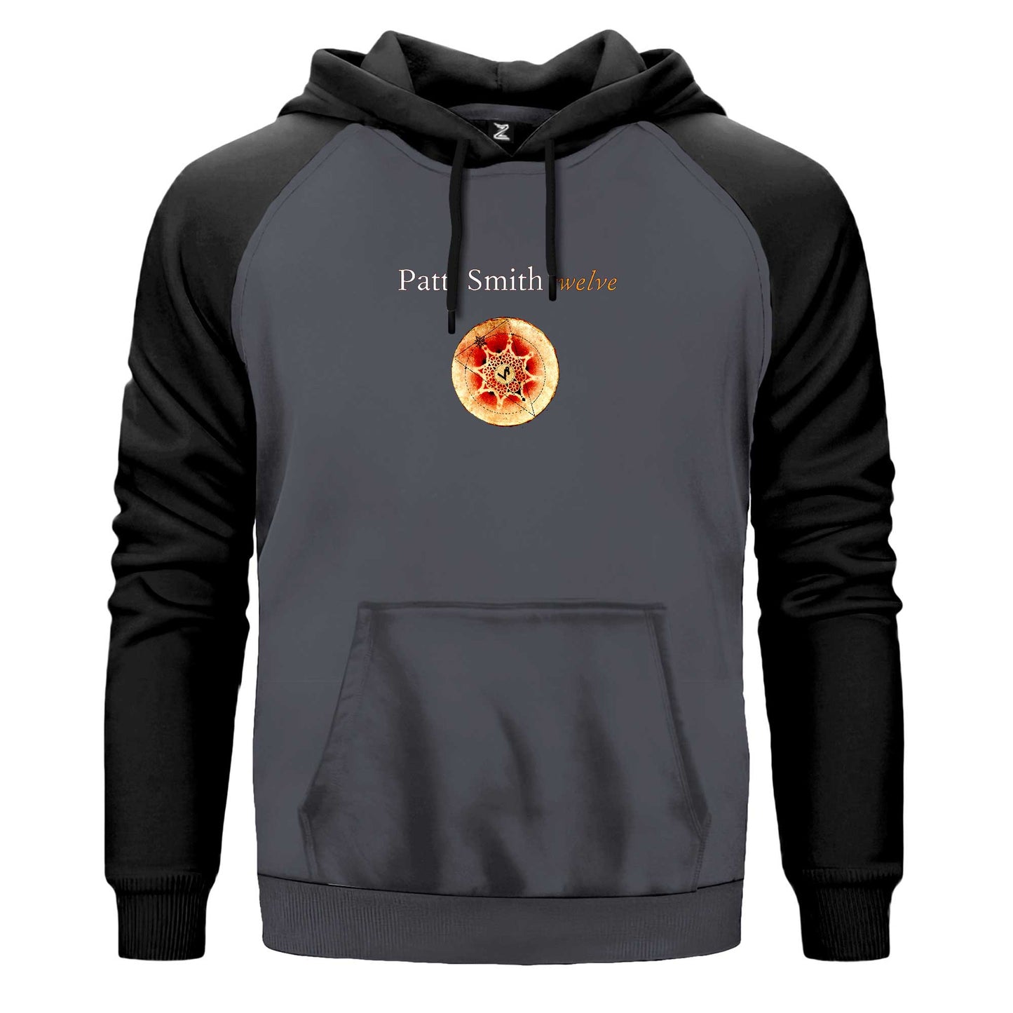 Patti Smith Twelve Renkli Reglan Kol Sweatshirt Kapşonlu