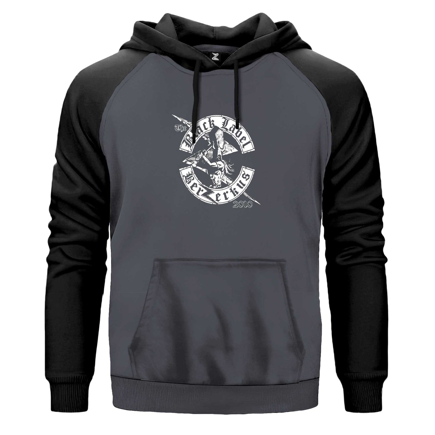 Black Label Society Berzerkus Renkli Reglan Kol Sweatshirt Kapşonlu