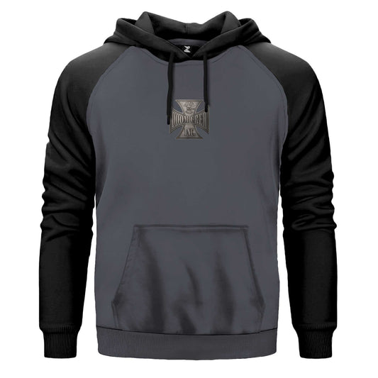 Black Label Society Doom Crew Inc Renkli Reglan Kol Sweatshirt Kapşonlu