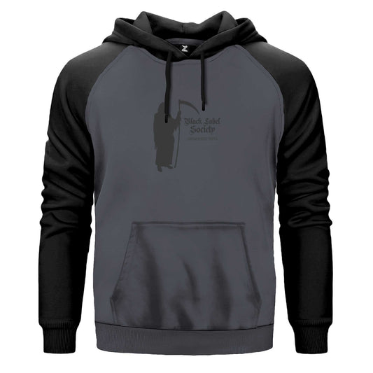 Black Label Society Grimmest Hits Renkli Reglan Kol Sweatshirt Kapşonlu