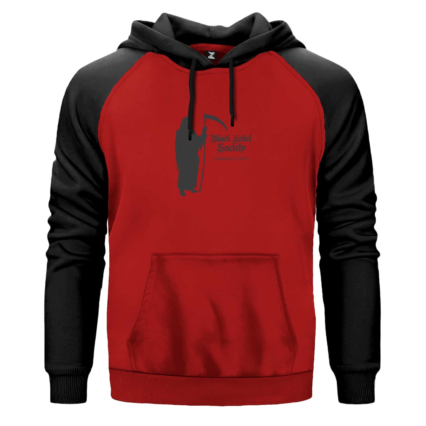 Black Label Society Grimmest Hits Renkli Reglan Kol Sweatshirt Kapşonlu