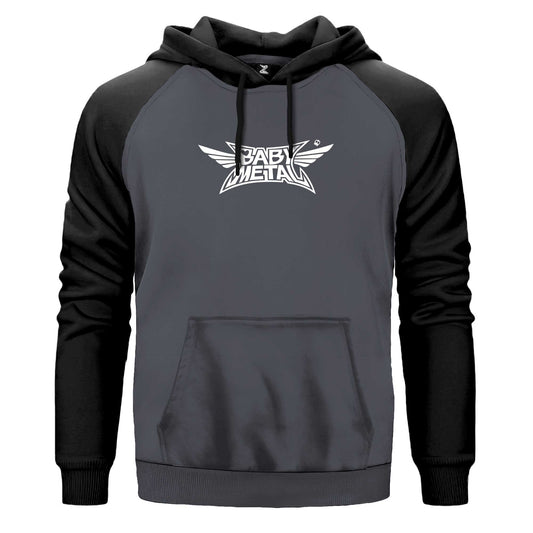 Babymetal Logo Renkli Reglan Kol Sweatshirt Kapşonlu