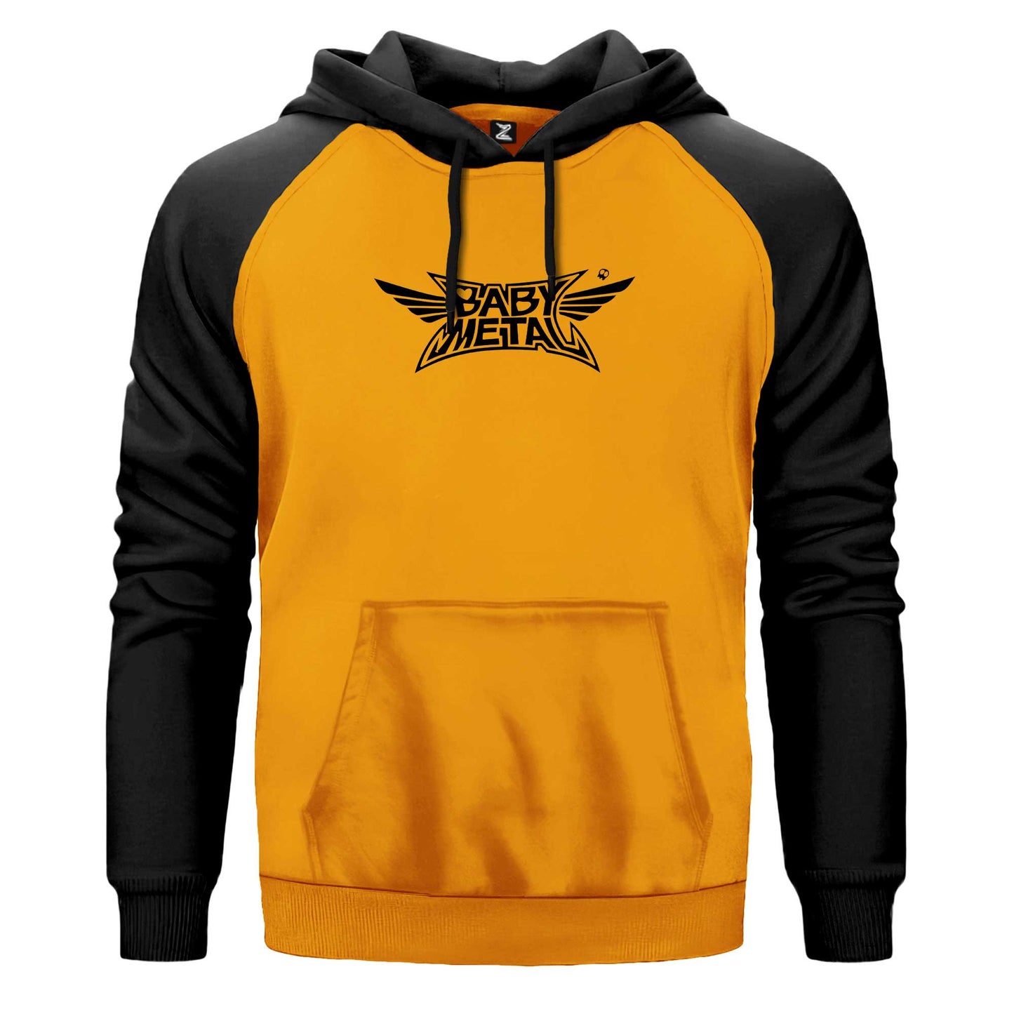 Babymetal Logo Black Renkli Reglan Kol Sweatshirt Kapşonlu