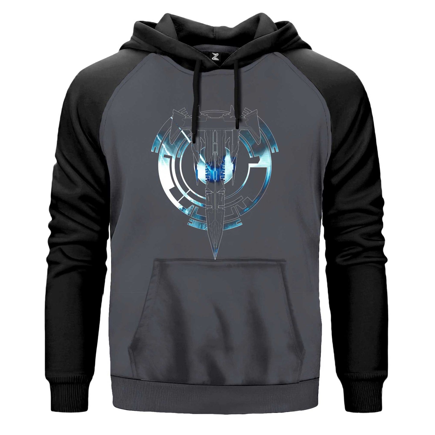 Trivium Soroso Renkli Reglan Kol Sweatshirt Kapşonlu