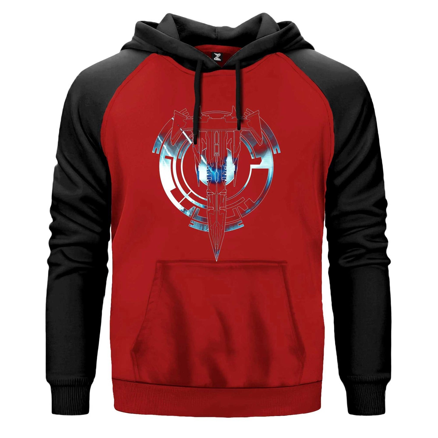 Trivium Soroso Renkli Reglan Kol Sweatshirt Kapşonlu