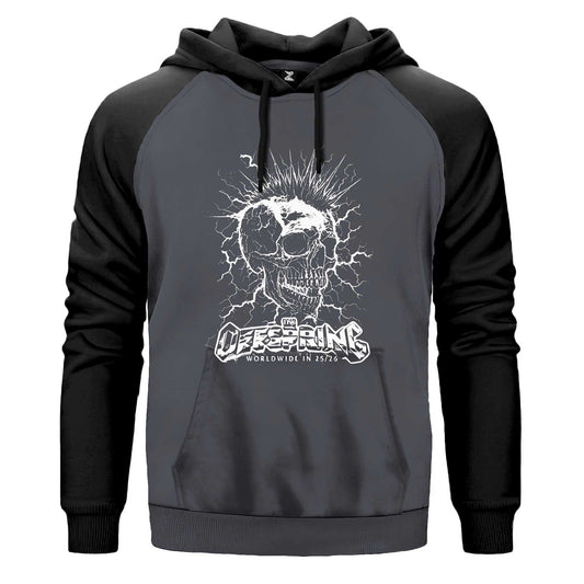 The Offspring Mohawk Renkli Reglan Kol Sweatshirt Kapşonlu
