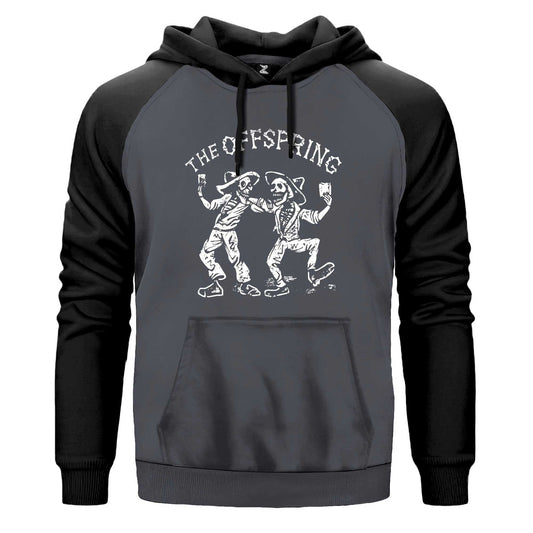 The Offspring Buddies Renkli Reglan Kol Sweatshirt Kapşonlu