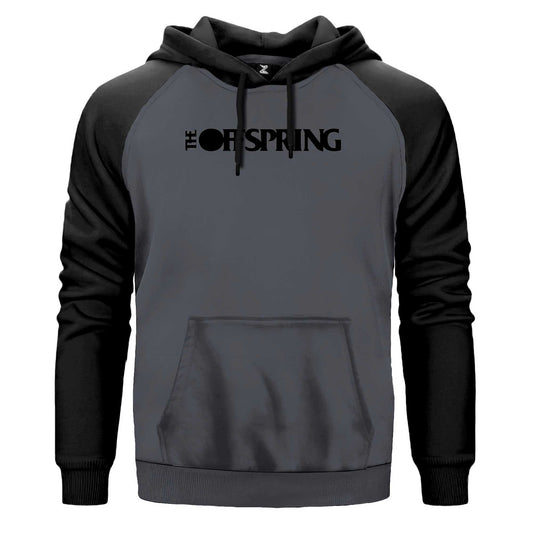 The Offspring Text Renkli Reglan Kol Sweatshirt Kapşonlu