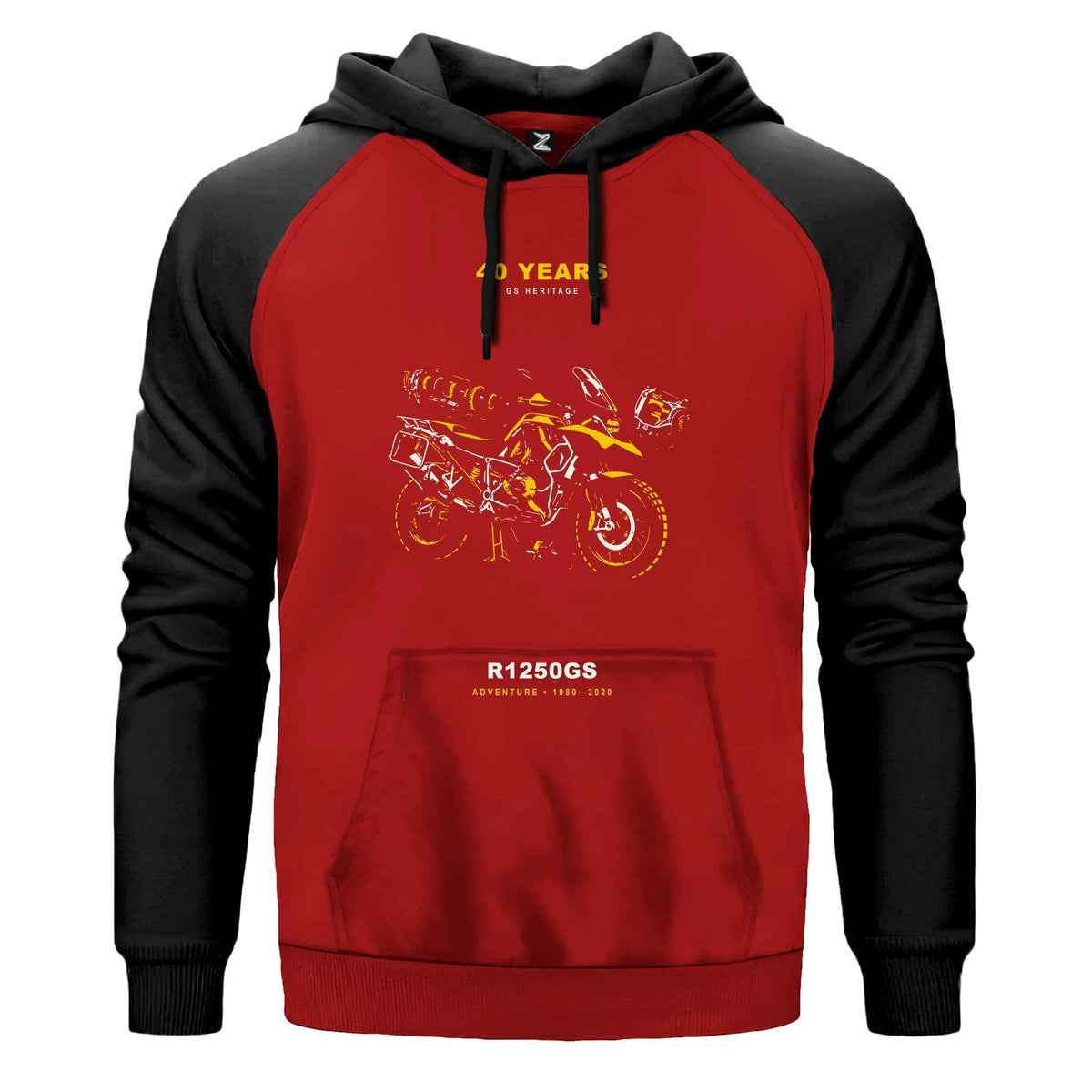 Bmw Mekanik Kesit Renkli Reglan Kol Sweatshirt Kapşonlu